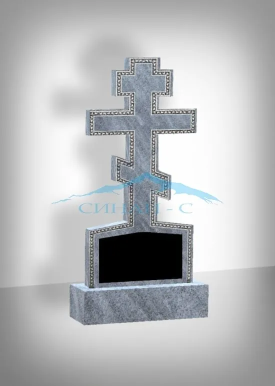 Мраморный памятник "Крест 2"
