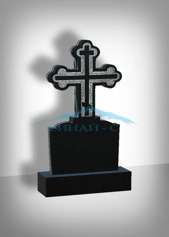 Гранитный памятник "Крест 1"