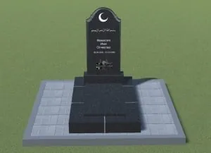 Гранитный памятник "Мусульманский 27"