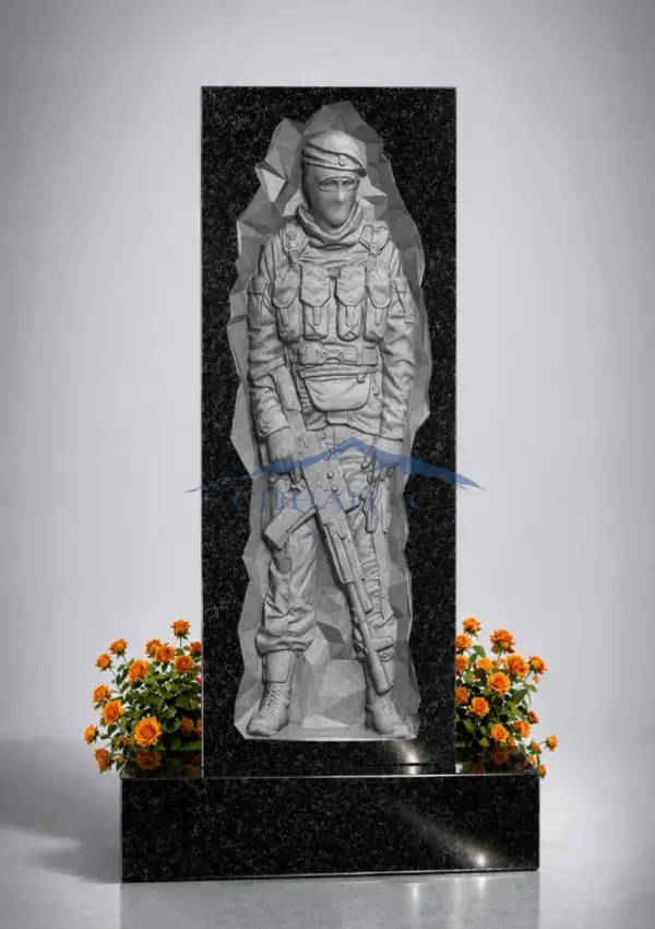 Гранитный памятник "Несокрушимый"