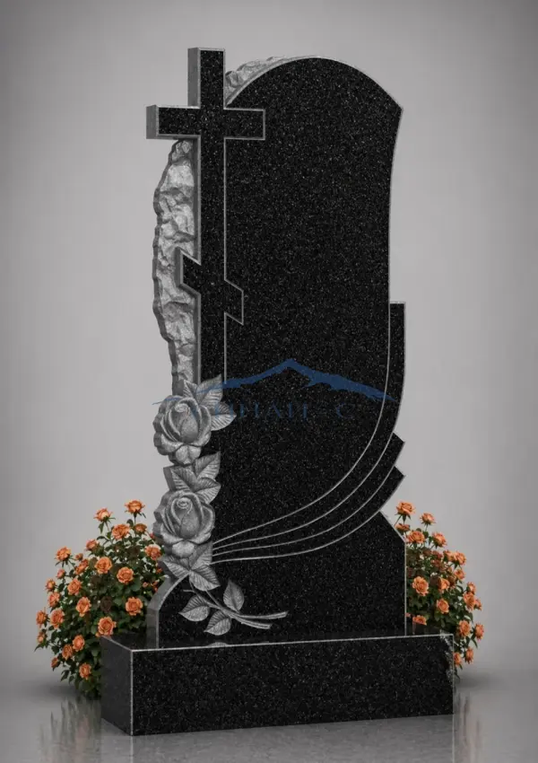 Гранитный памятник "Память и вера"