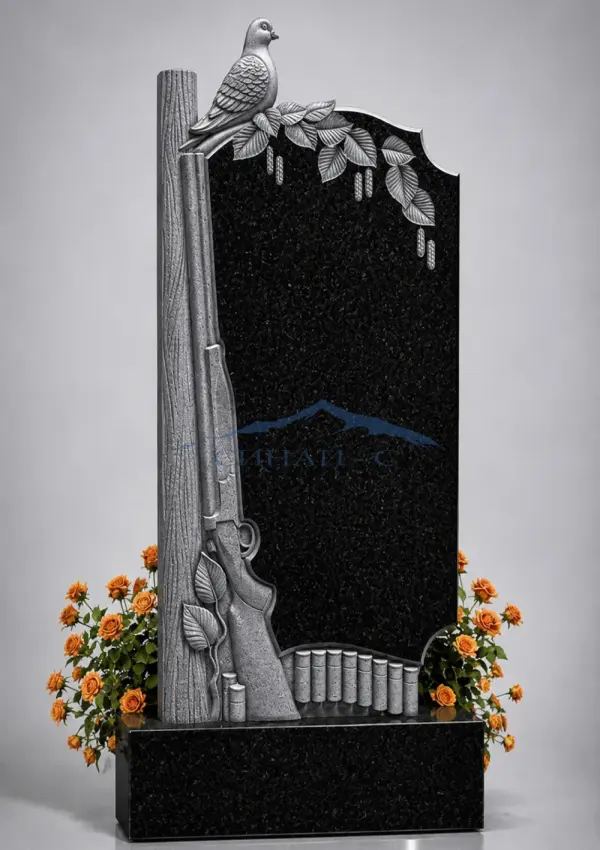 Гранитный памятник "Тропа жизни"