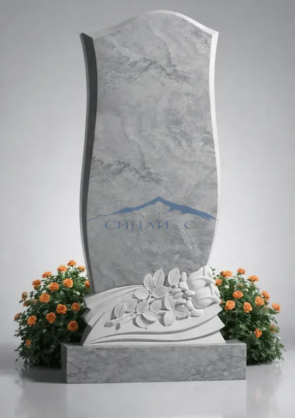 Мраморный памятник "Без ответа"