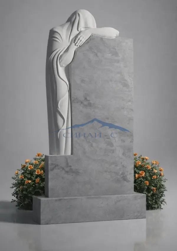 Мраморный памятник "Хронология"