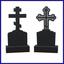 2 памятника в виде креста. картинка для ссылки на категорию товаров