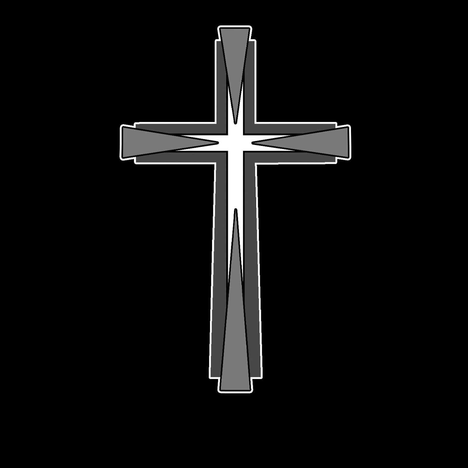 Католический крест gravirovka