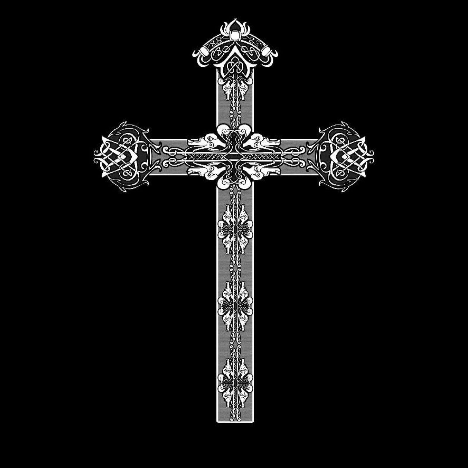 Католический крест gravirovka
